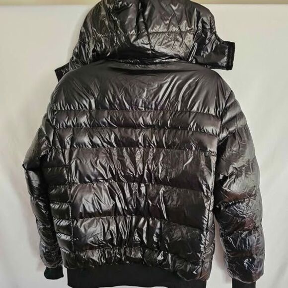 Robert Phillipe Black Puffer Jacket XXL - Picture 3 of 5
